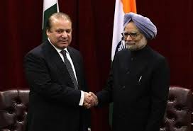 Nawaz Sharif & Manmohan Singh at UN (Credit: yahoo.com)