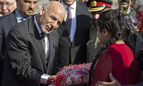 Afghan president Ashraf Ghani in Islamabad (Credit: guardian.com)