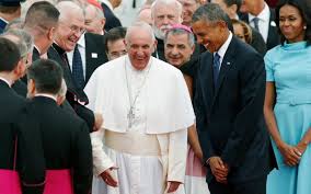Pope Francis & President Obama (Credit: thedailybeast.com)