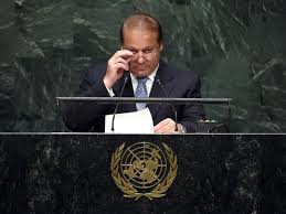 Nawaz Sharif at UN (Credit: tribune.com.pk)